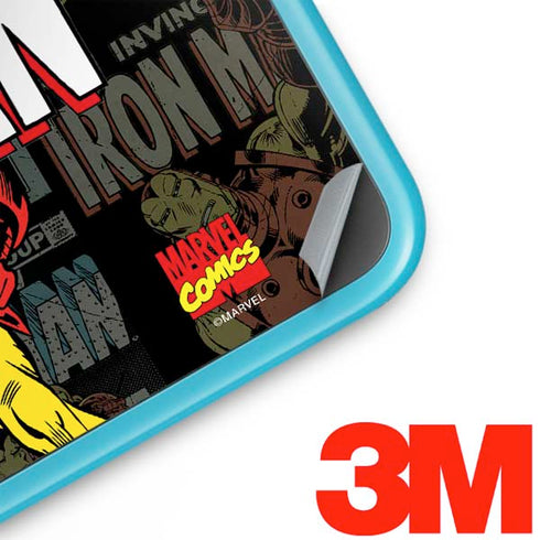 Marvel Classic Comics Iron Man Action Vintage Nintendo 2DS XL (2017) Skin
